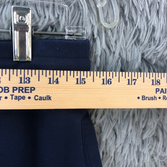 Fabletics Joggers Womens Size Medium Luxe Terry Drawstring Pocket Jogger Navy - Picture 12 of 13